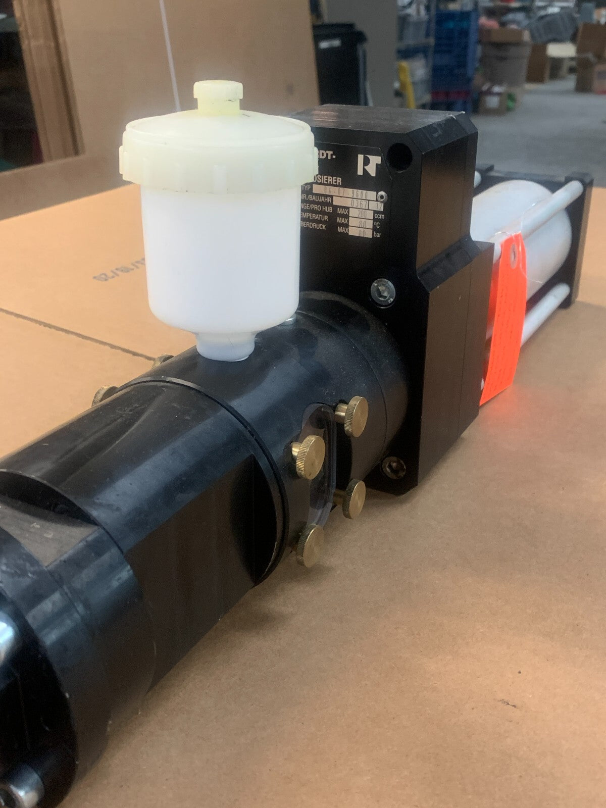 REINHARDT TECHNIK 04-07-9800 Volume Doser Actuator 0367122