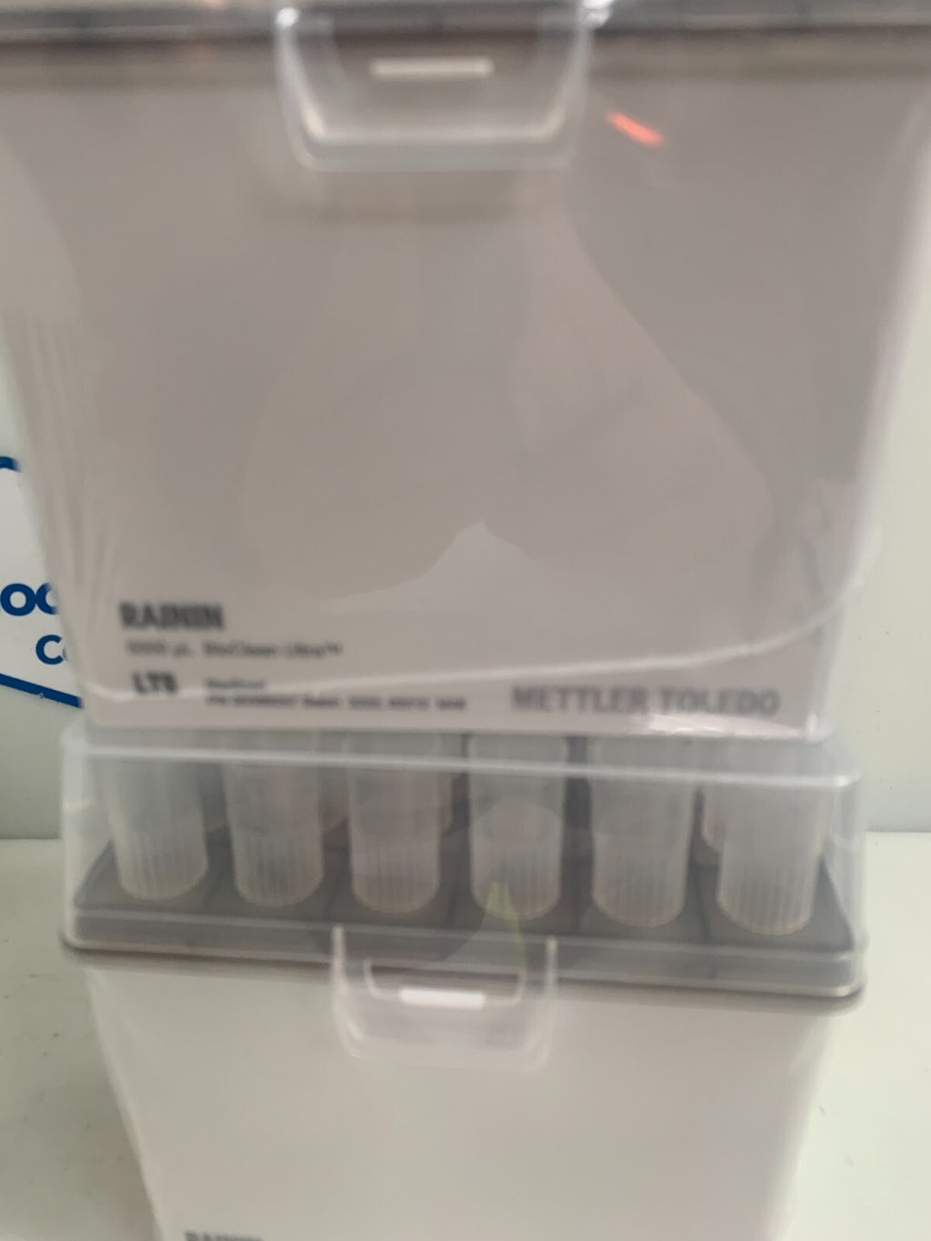 Lot of 4 racks of 24 units Mettler Toledo Rainin Bio Clean Ultra 5000UL 30389257