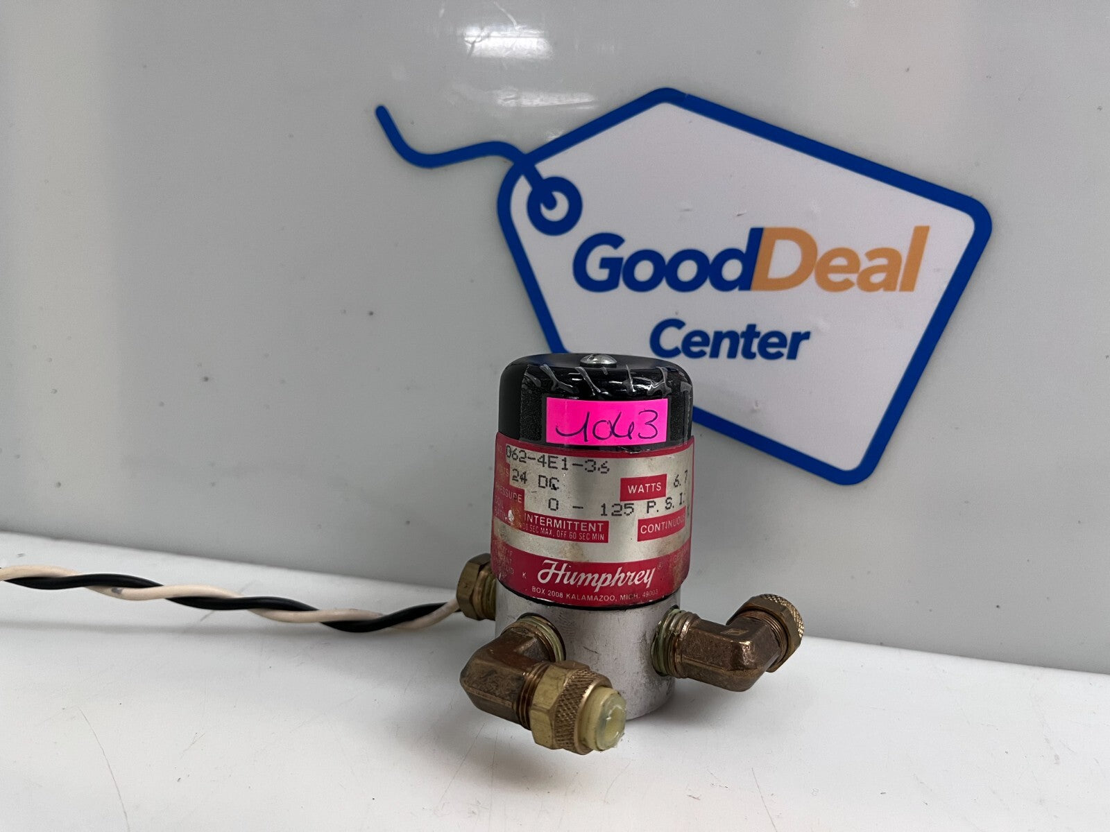 HUMPHREY 062-4E1-36 Solenoid Valve 0624E1361205060