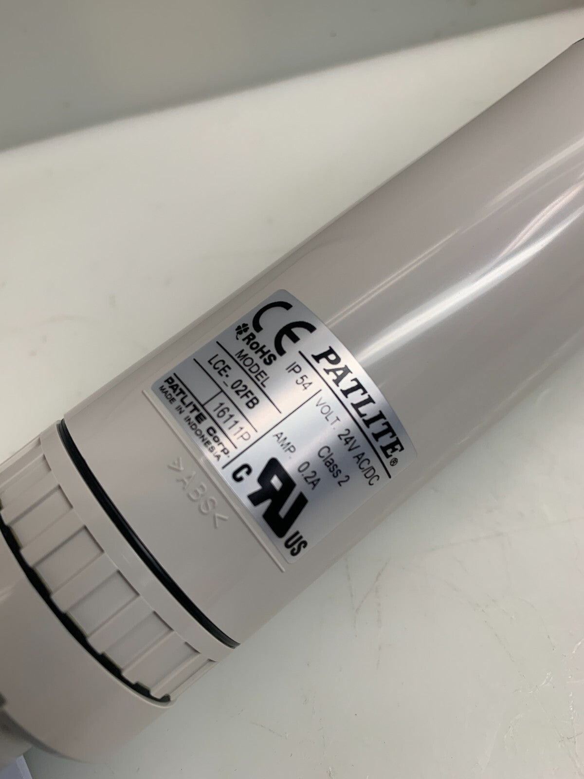 PATLITE SIGNAL LIGHT TOWER LCE-302FB-RYG 24V AC/DC NEW IN BOX