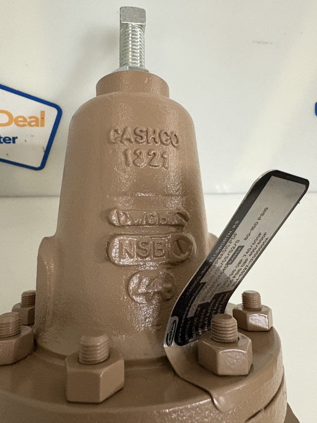 CASHCO 1321 1/2" VALVE MODEL 1/2" NPT 1000HP/CS/CS/S2/G