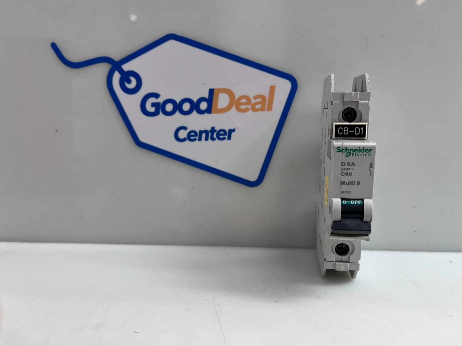 Lot of 3 SCHNEIDER ELECTRIC MULTI9 C60 D5A CIRCUIT BREAKERS