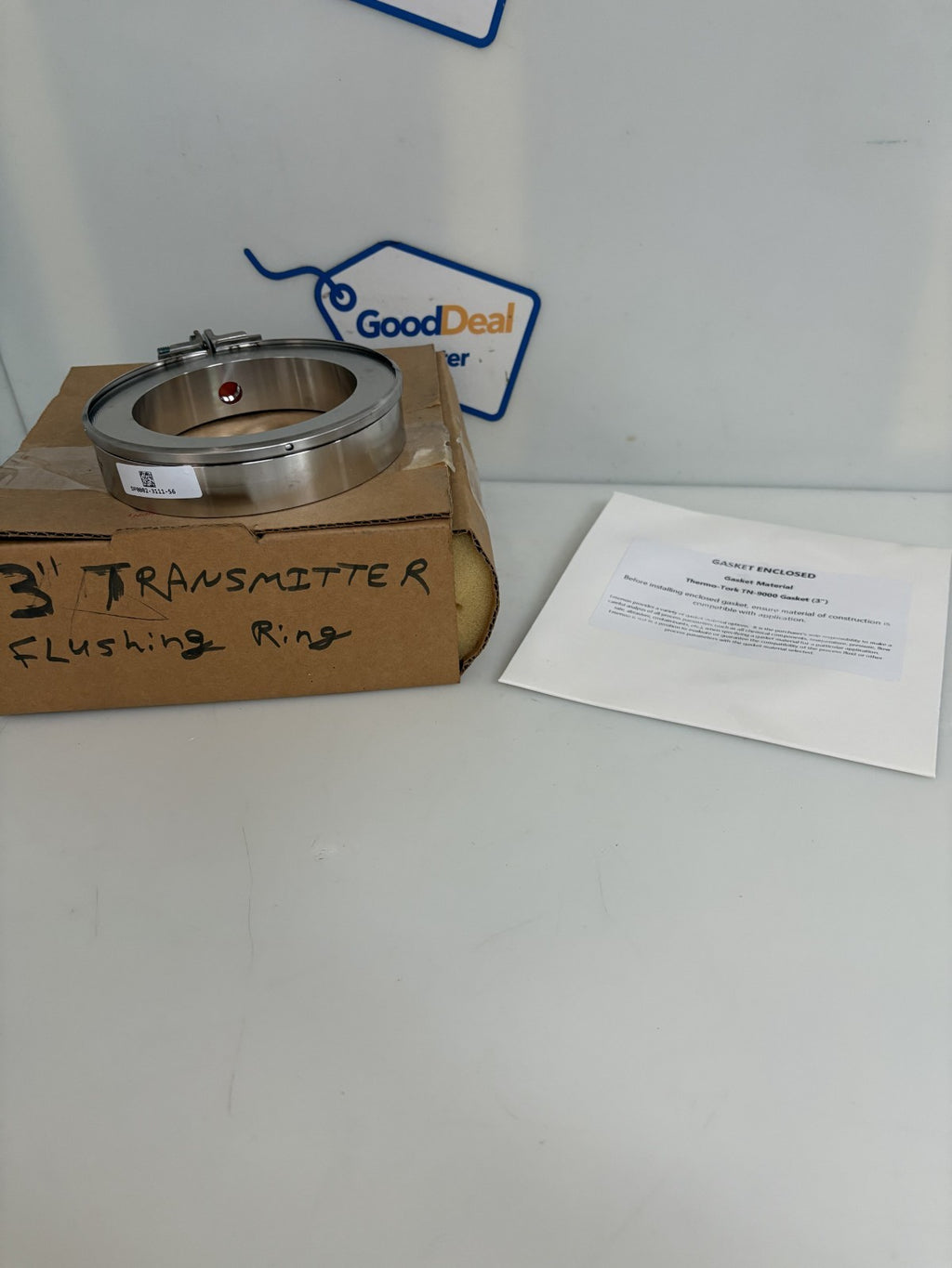 ROSEMOUNT LOWER HOUSING SEAL SS W/THERMO-TORK 3" GASKET TN-9000 DP0002-3111-S6