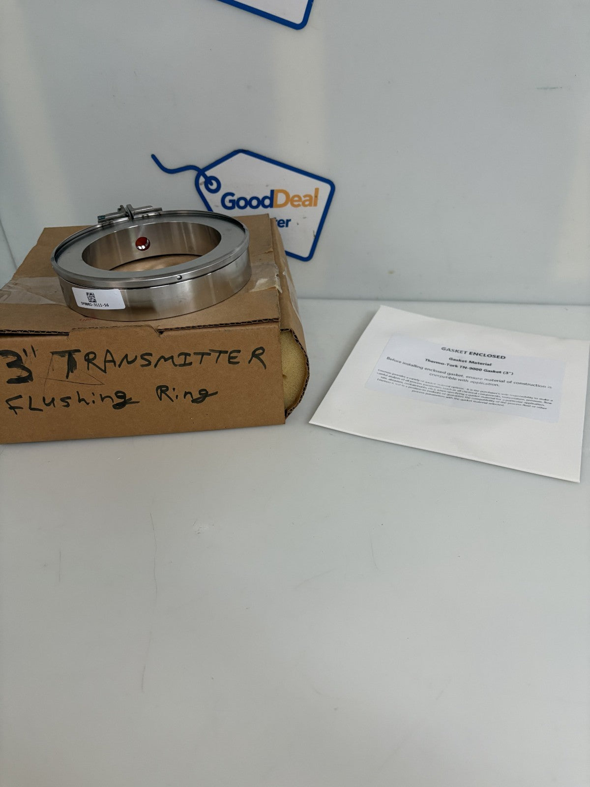 ROSEMOUNT LOWER HOUSING SEAL SS W/THERMO-TORK 3" GASKET TN-9000 DP0002-3111-S6