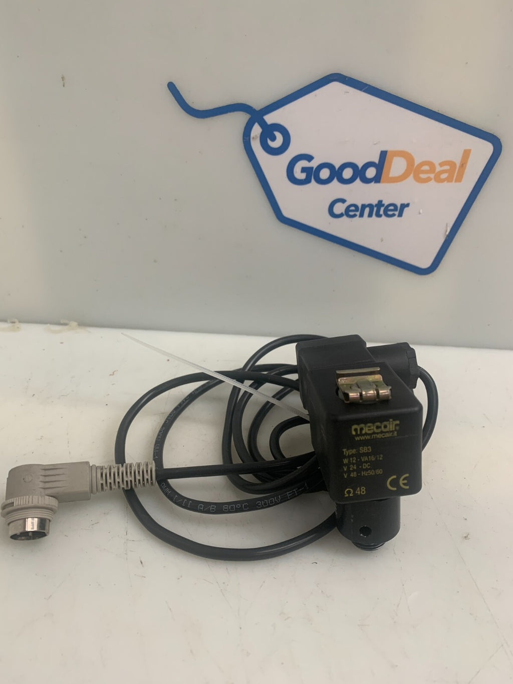 MECAIR SB3 Solenoid Valve  KIT SB3-24/DC   w/Cable0