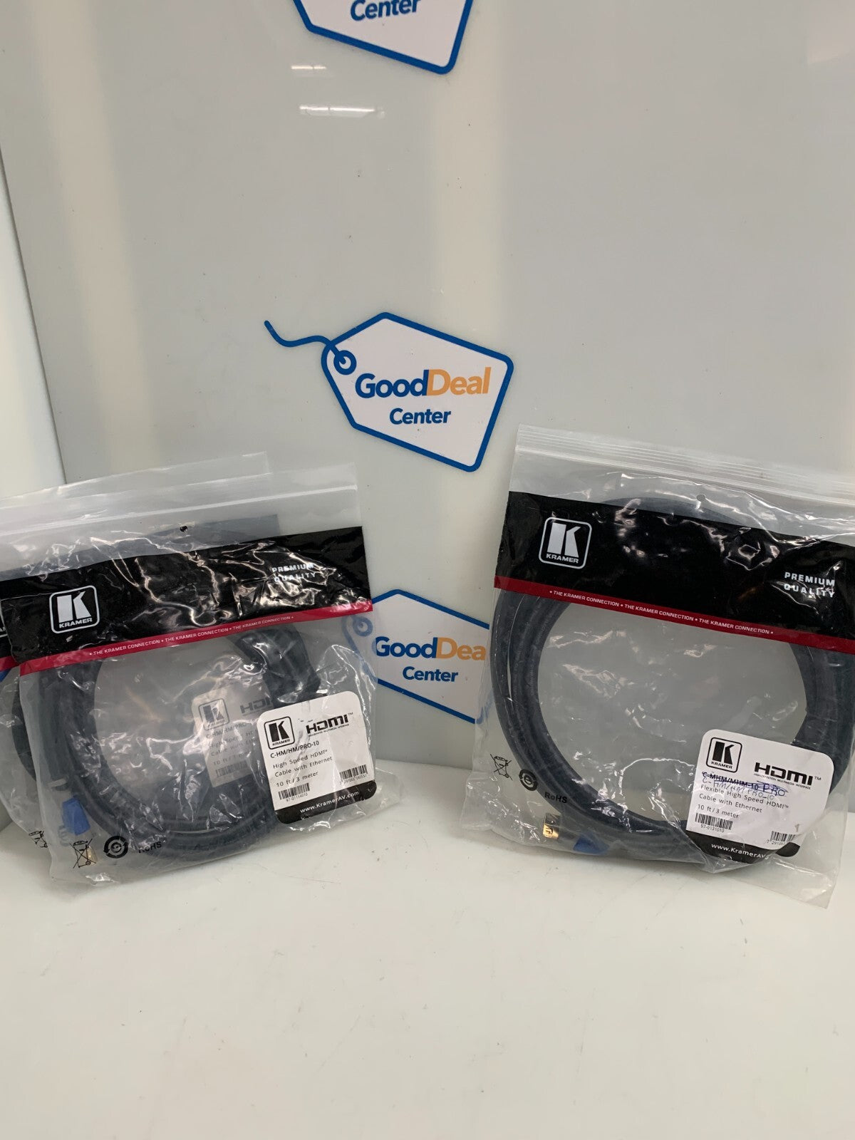 KRAMER 10'  HDMI Cable High Speed  w/Ethernet  C-HM/HM/PRO-10  (Lot of 3)