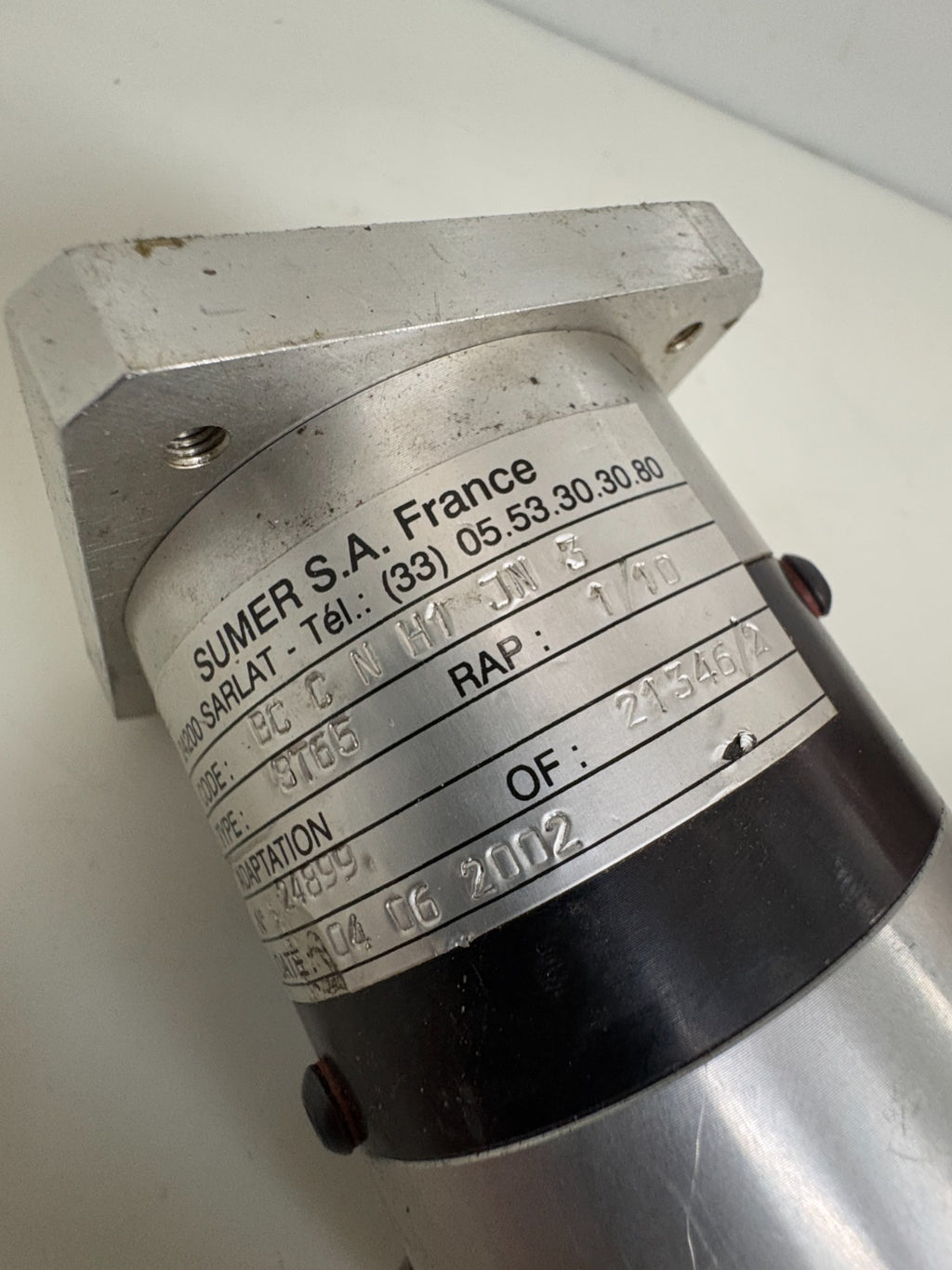 SUMER S.A GEAR BOX ST65-BC-C-N-H1-JN-3