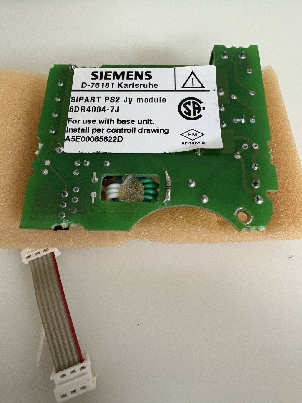 SIEMENS JY MODULE SIPART 6DR4004-8J