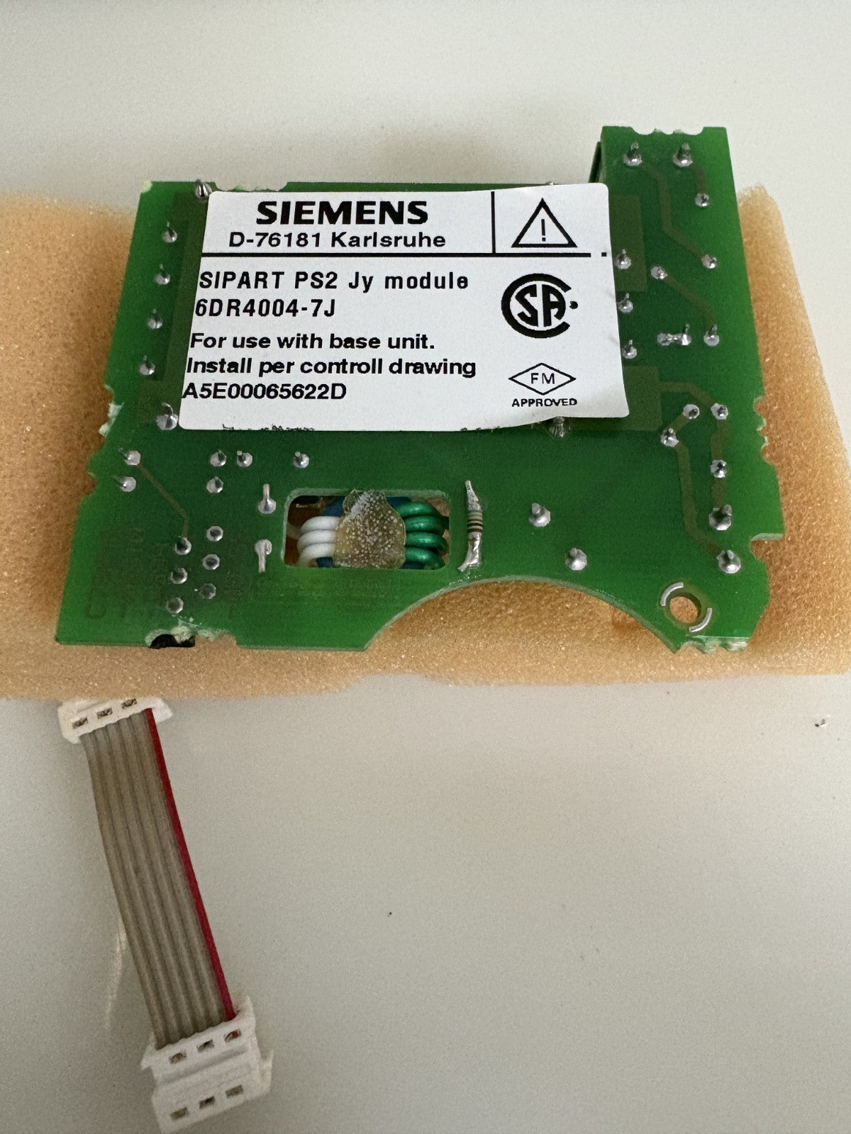 SIEMENS JY MODULE SIPART 6DR4004-8J