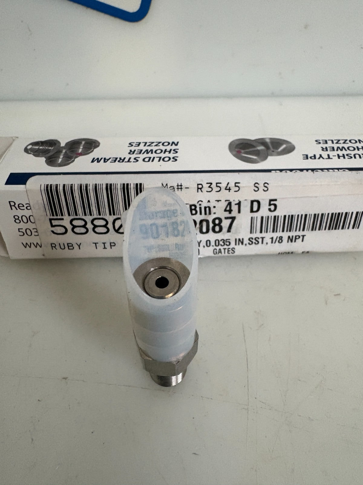 LOT OF 4 GATEWOOD RUBY TIP NOZZLE .035 R3545SS