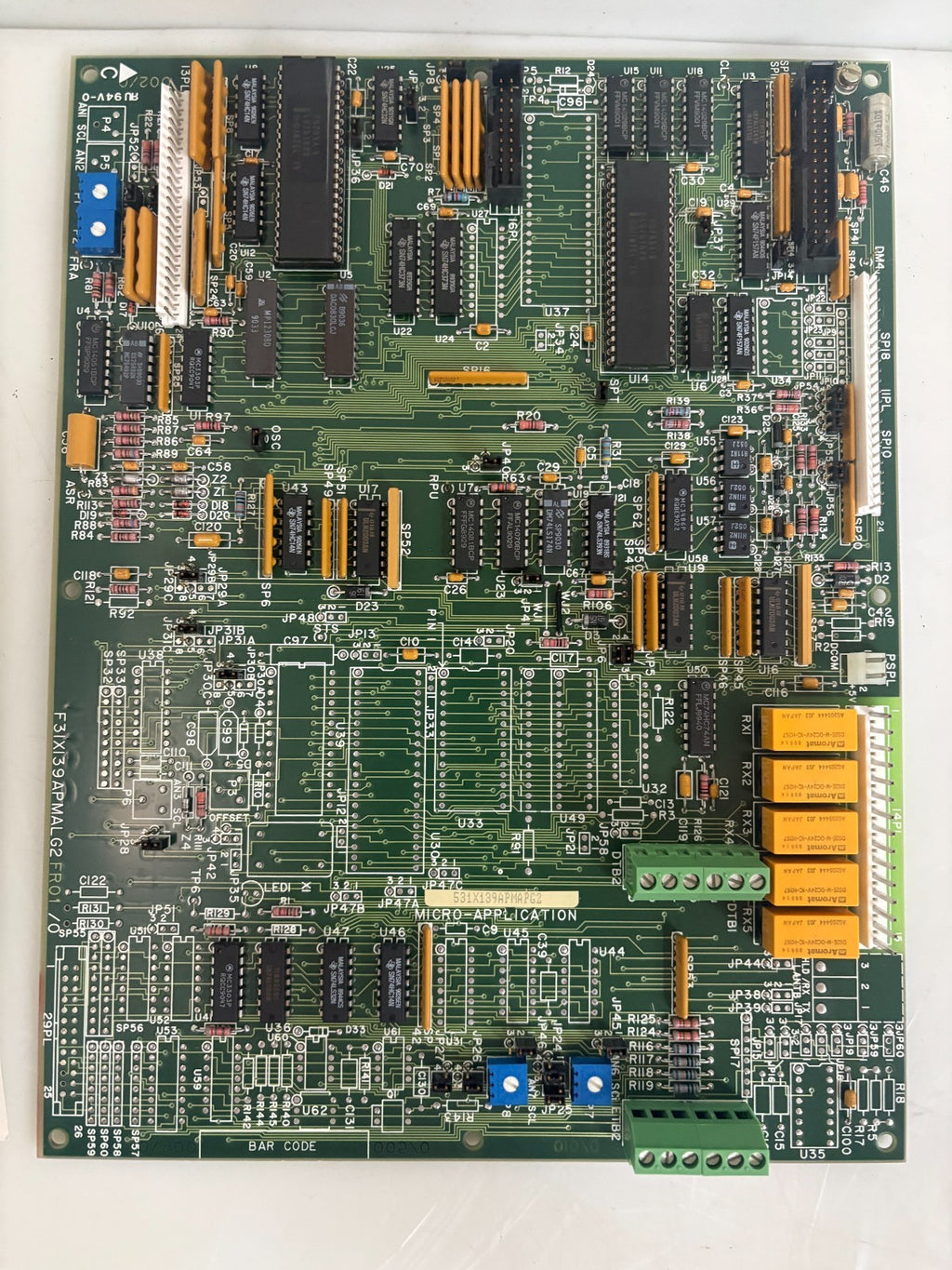 GE DRIVE SYSTEMS CIRCUIT BOARD 531X139APMAPG2