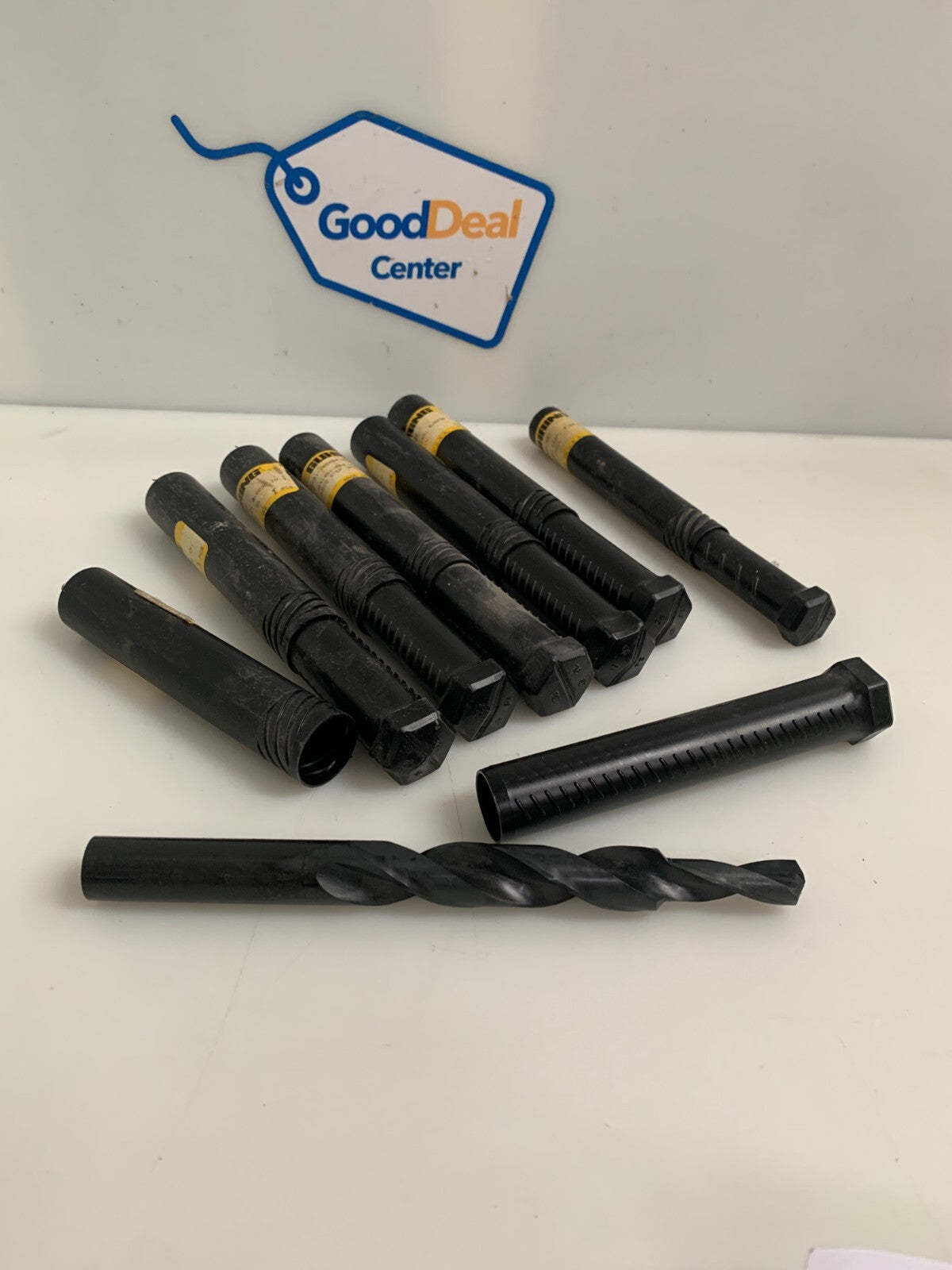 LOT OF 7 GUHRING HSCO STEP DRILL 6XJ031461-000  0.6230IN. 1XJ031480-000 0.5610IN