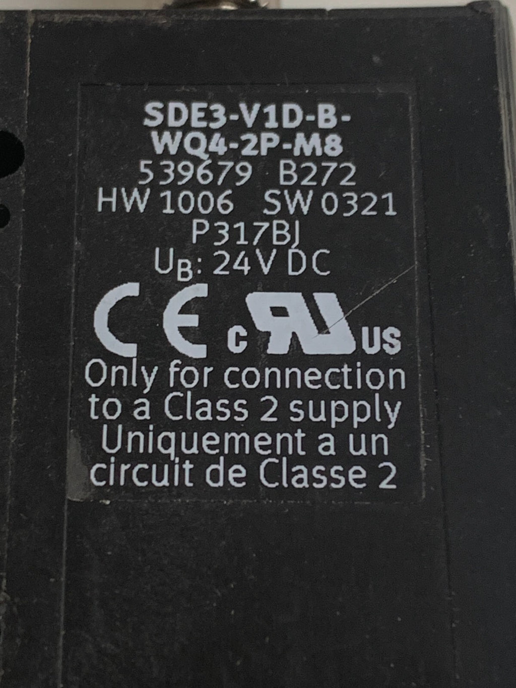 FESTO  SDE3-V1D-8-WQ4-2P-M8  Pressure Sensor  539679
