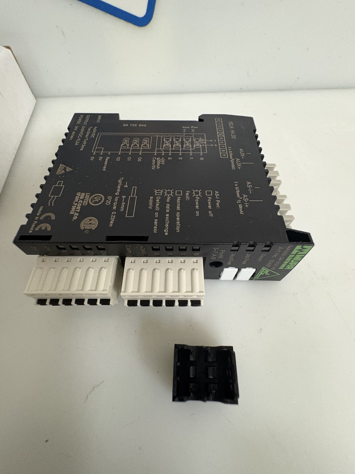 MURR ELEKTRONIK #55687 MAS120 DI 4/0 2A D03 AB
