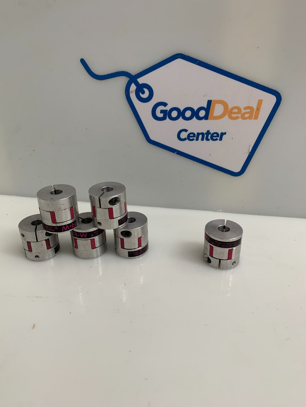 R&W  Flexible Jaw Coupling  13mm  (Lot of 6)