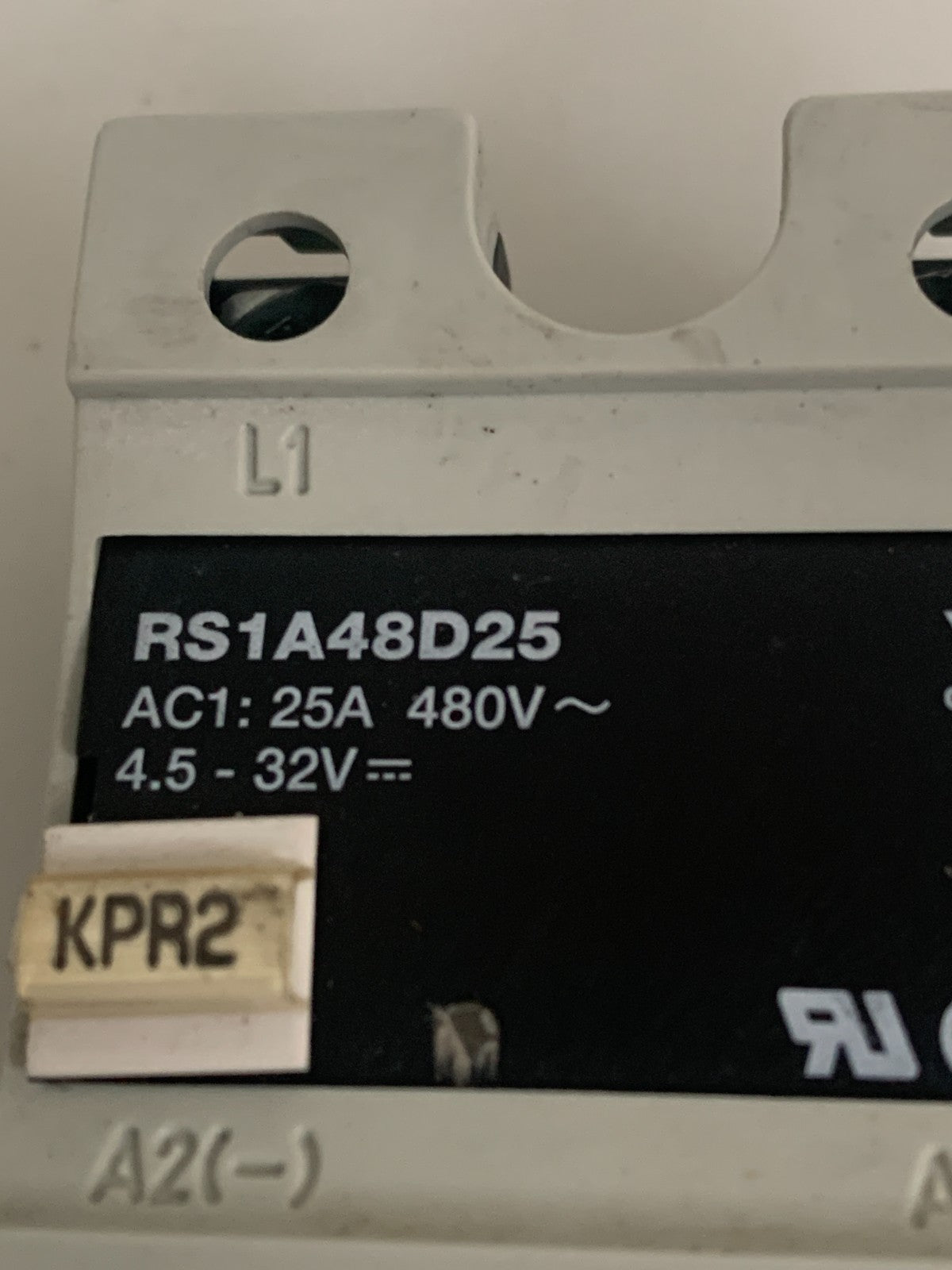 CARLO GAVAAZZI RS1A48D 25 25 AMP 480V RELAY