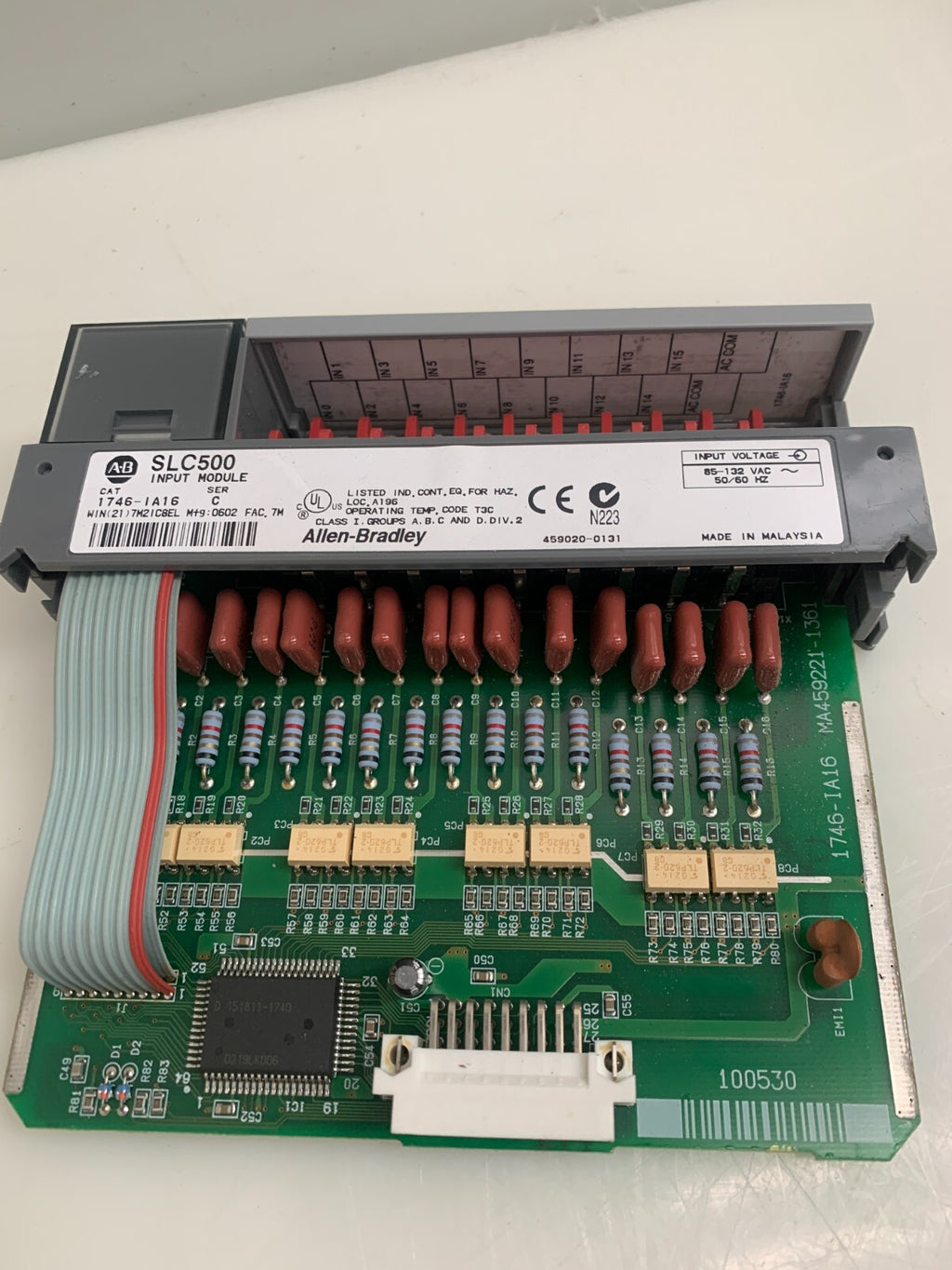 ALLEN-BRADLEY SLC500 Input Module  1746-IA16  Ser C
