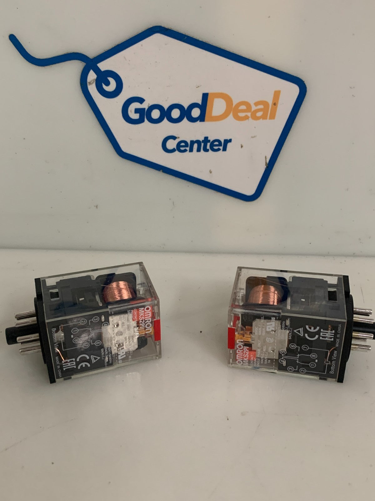 LOT OF 2 OMRON RELAY 250 VAC 30 VDC MKS 2PI