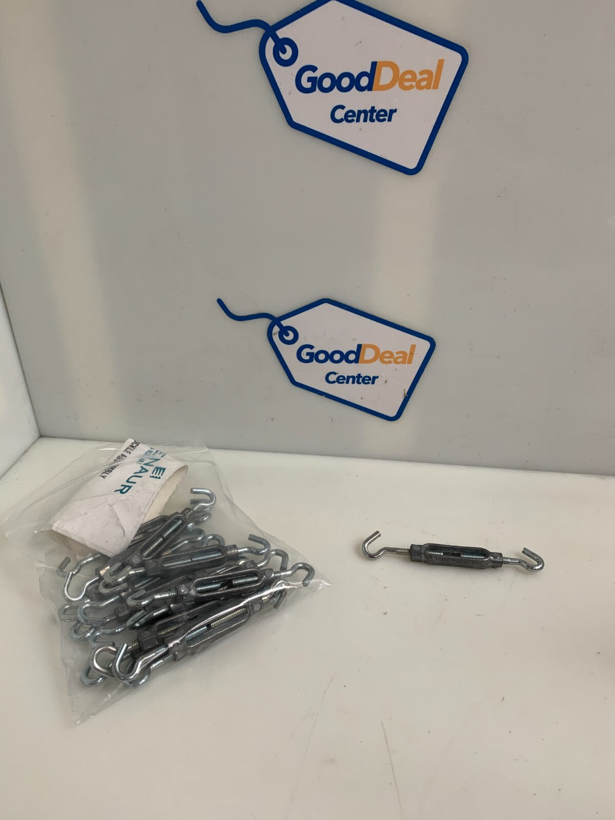 LOT OF 15 SPAE-NAUR HOOK & HOOK TURNBUCKLE ASSY 024-532