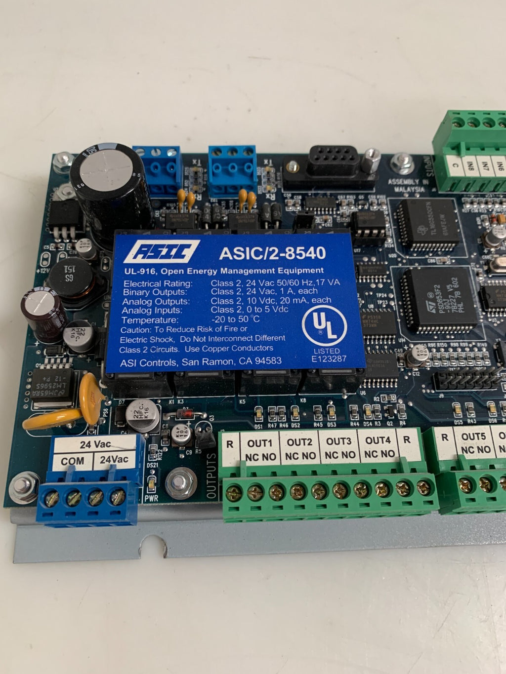 ASIC ELECTRONICS CONTROL CIRCUIT BOARD ASIC/2-85401