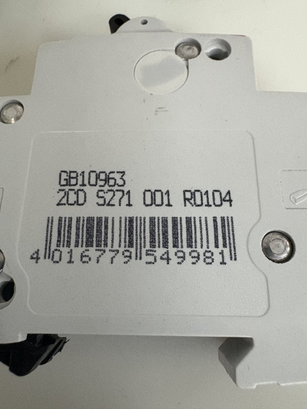 LOT OF 3  ABB CIRCUIT BREAKER S 201 M C10 2 CDS 200 936 R0001