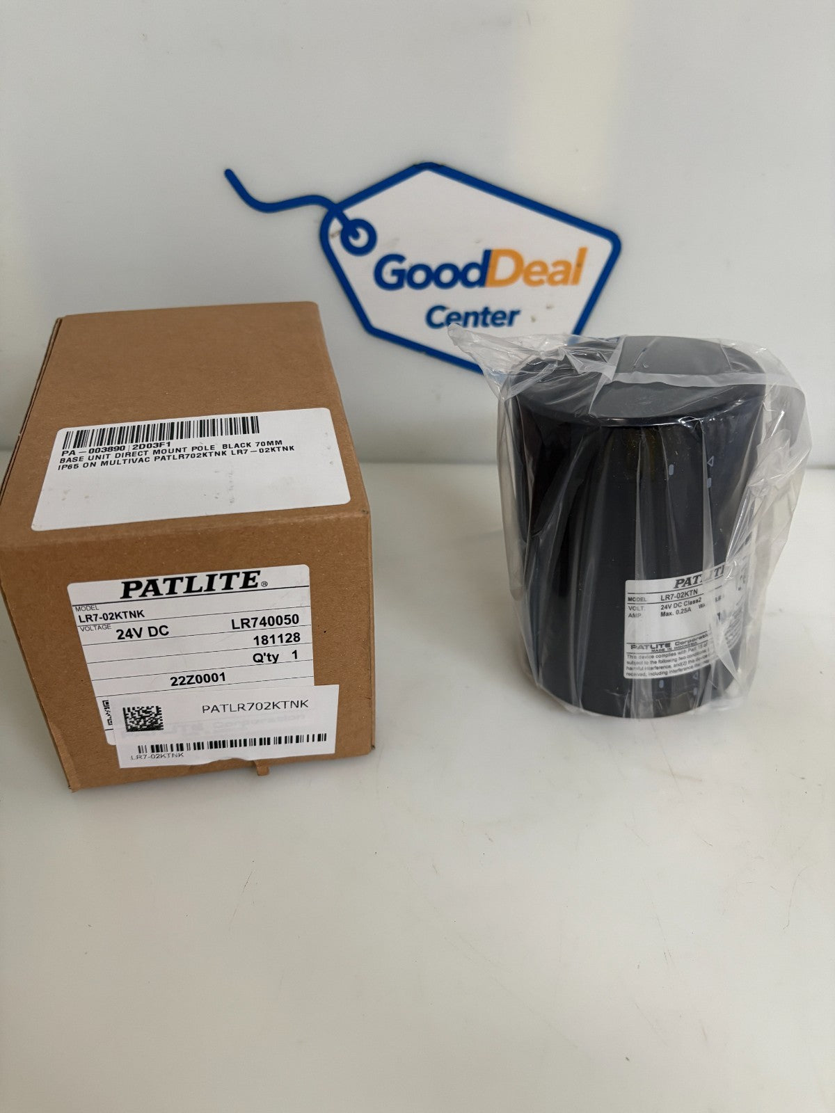 PATLITE BASE MODULE 24V DC LR7-02KTNK0