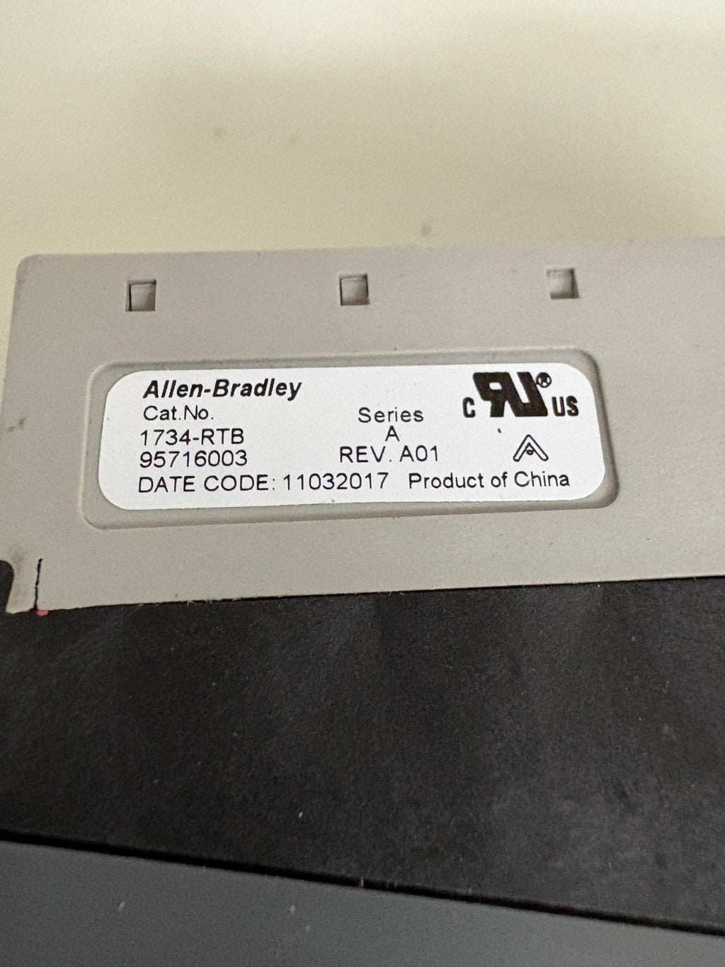 ALLEN BRADLEY POINT I/O 1734-AENTR SER B4