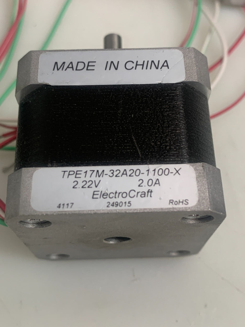 Lot of 5 ELECTRO CRAFT Stepper Motor TPE17M-32A20-1100-X