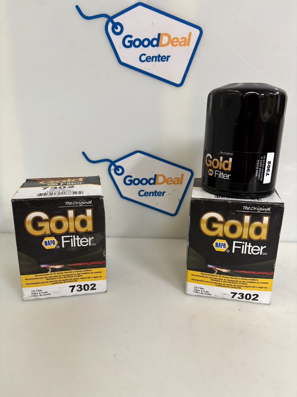 LOT OF 2 NAPA GOLD OIL FILTER #7302