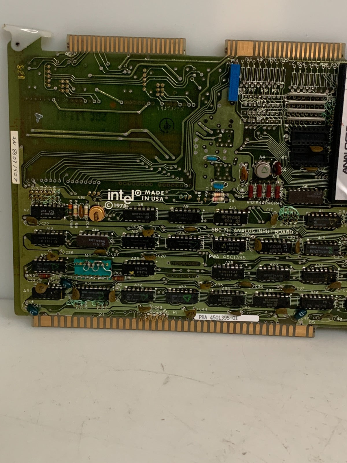 INTEL SBC 711 ANALOG INPUT BOARD PBA 4501395-012