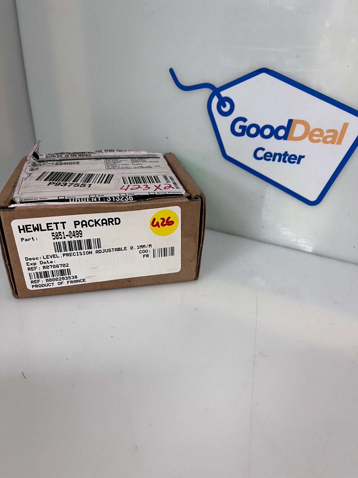 Lot of 2 HP Level Precision Adjustable 0.1MM/M 5851-0499