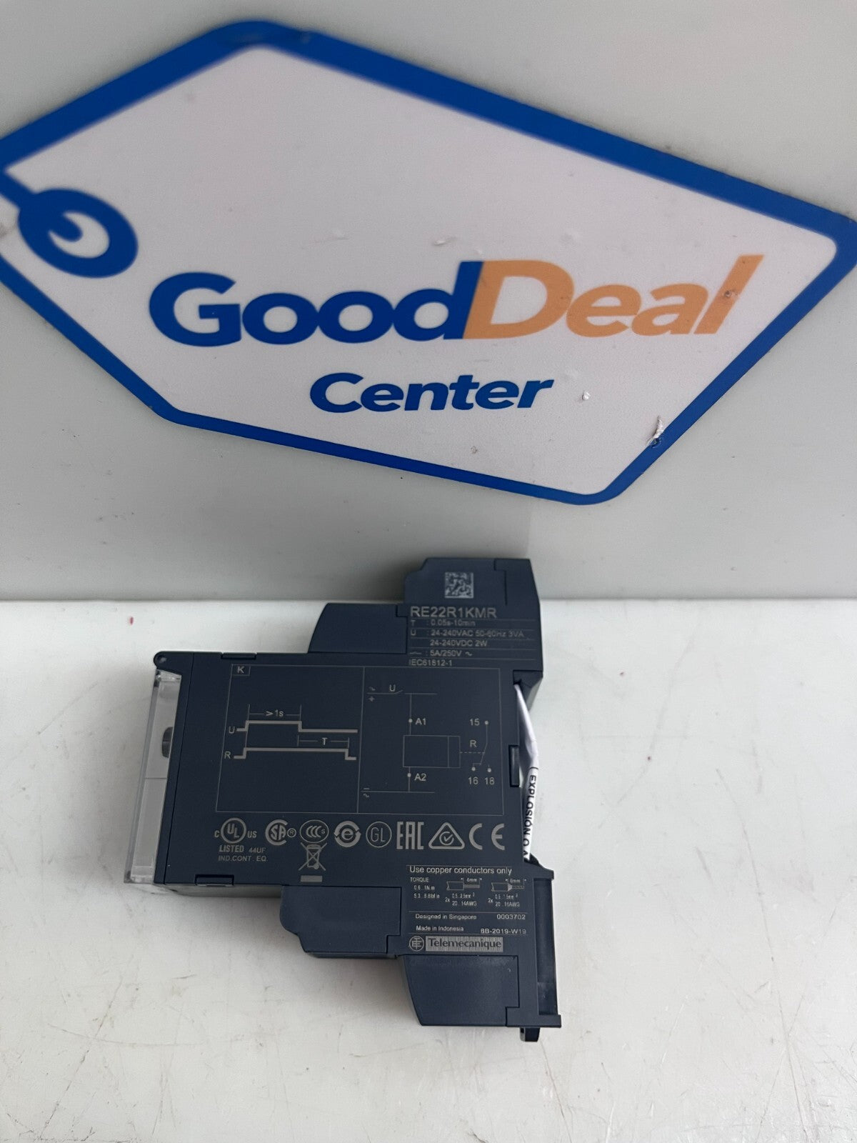 SCHNEIDER ELECTRIC RE22R1KMR Timer Relay