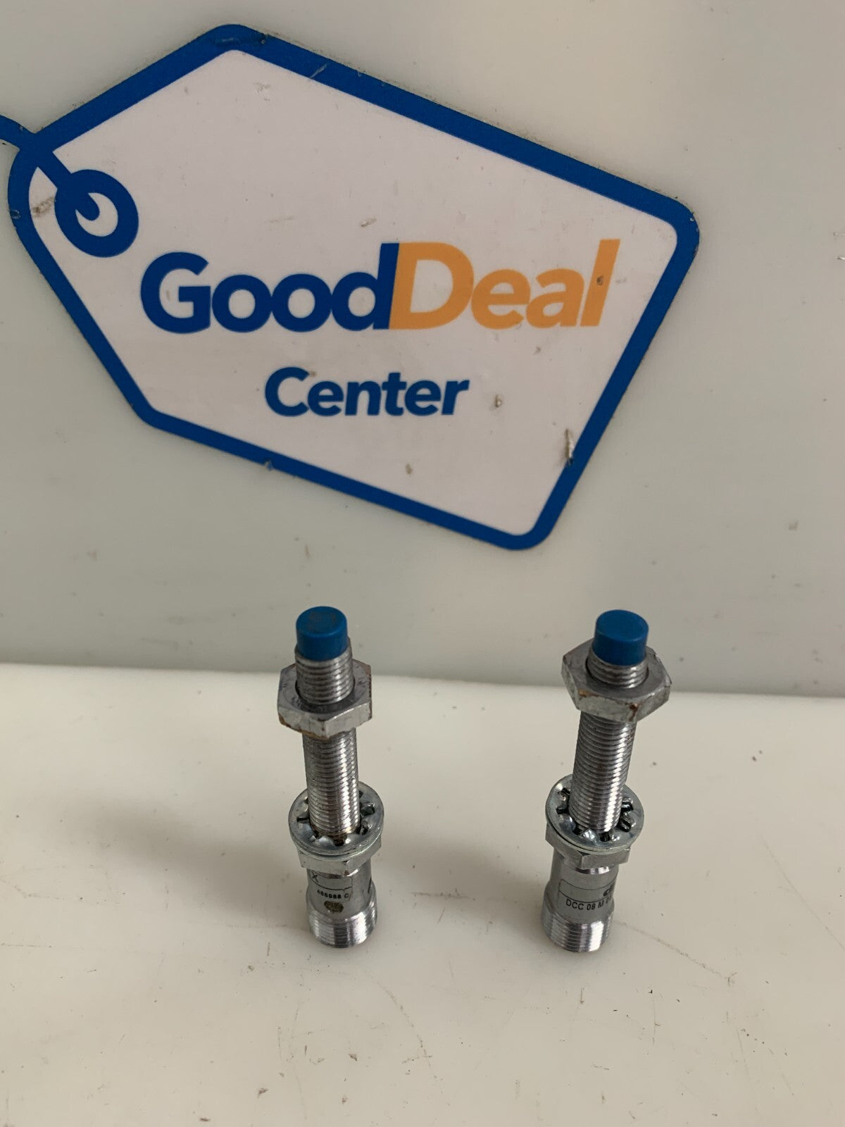 LOT OF 2 DI-SORIC PROXIMITY METAL SENSOR DCC D8 M 06 PSK-IBSL