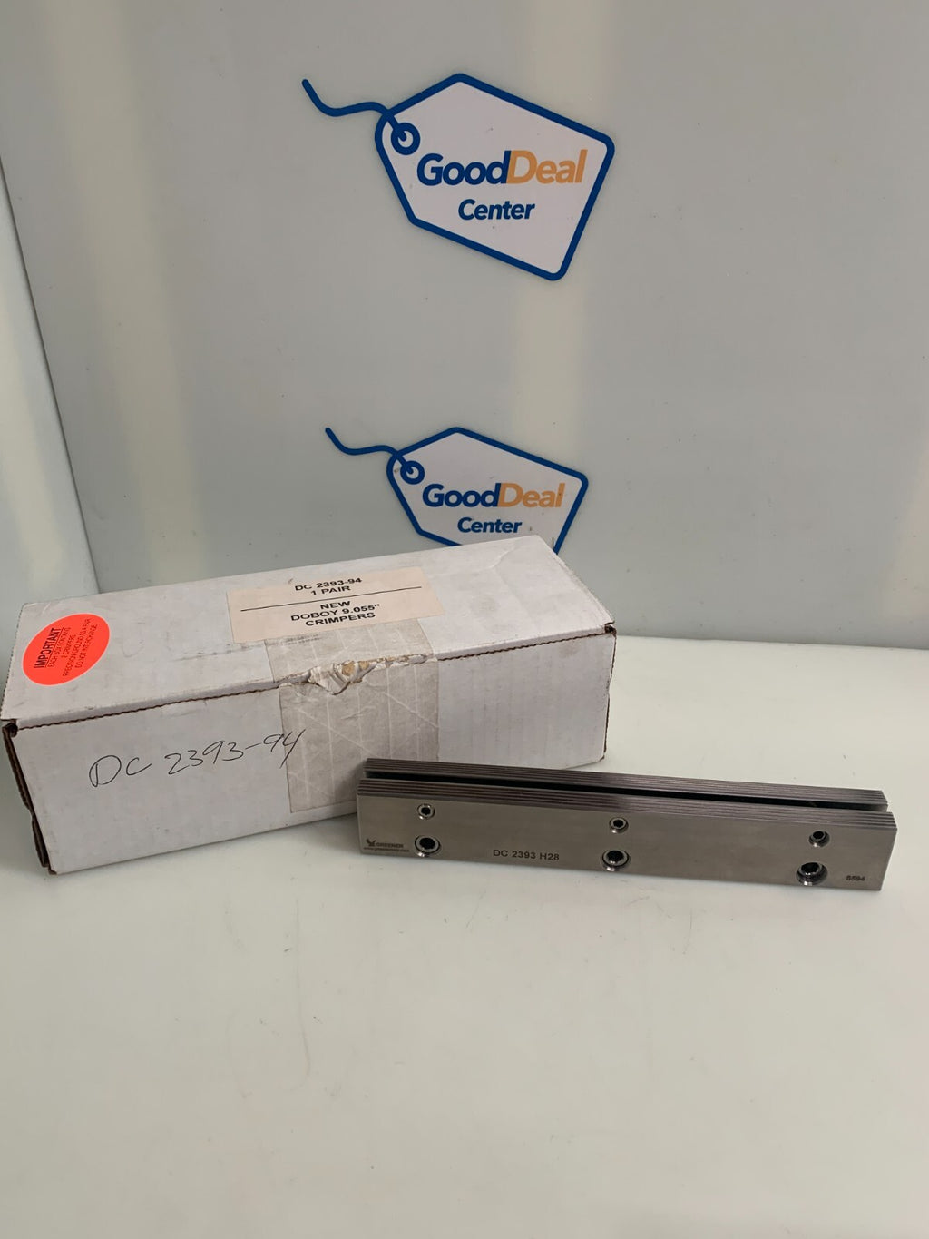 GREENER CORP DOBOY CRIMPERS PAIR IN BOX DC 2393 H280