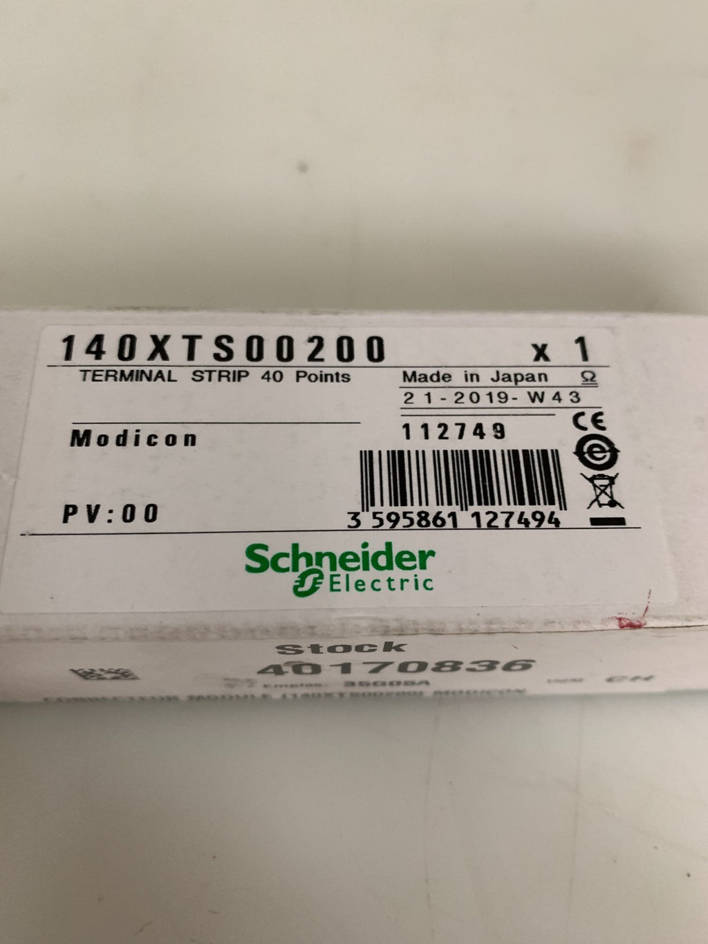 SCHNEIDER ELECTRIC MODICOM 140 XTS00200