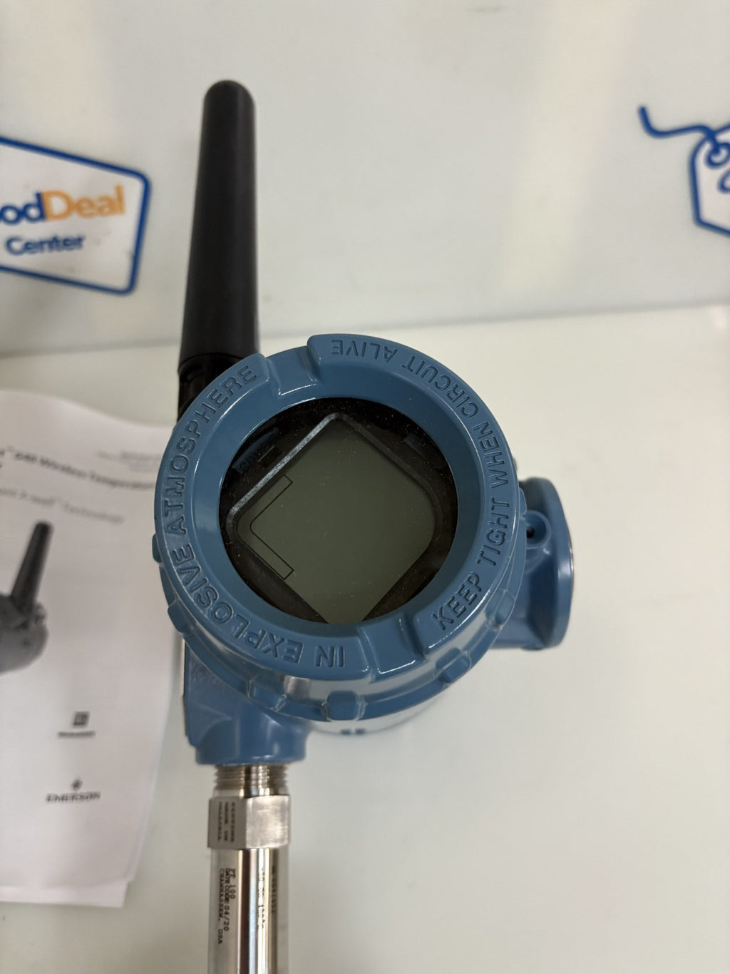 EMERSON ROSEMOUNT WIRELESS THERMO COUPLE TRANSMITTER 214CRTSMB1S4E0062SLKAXW5
