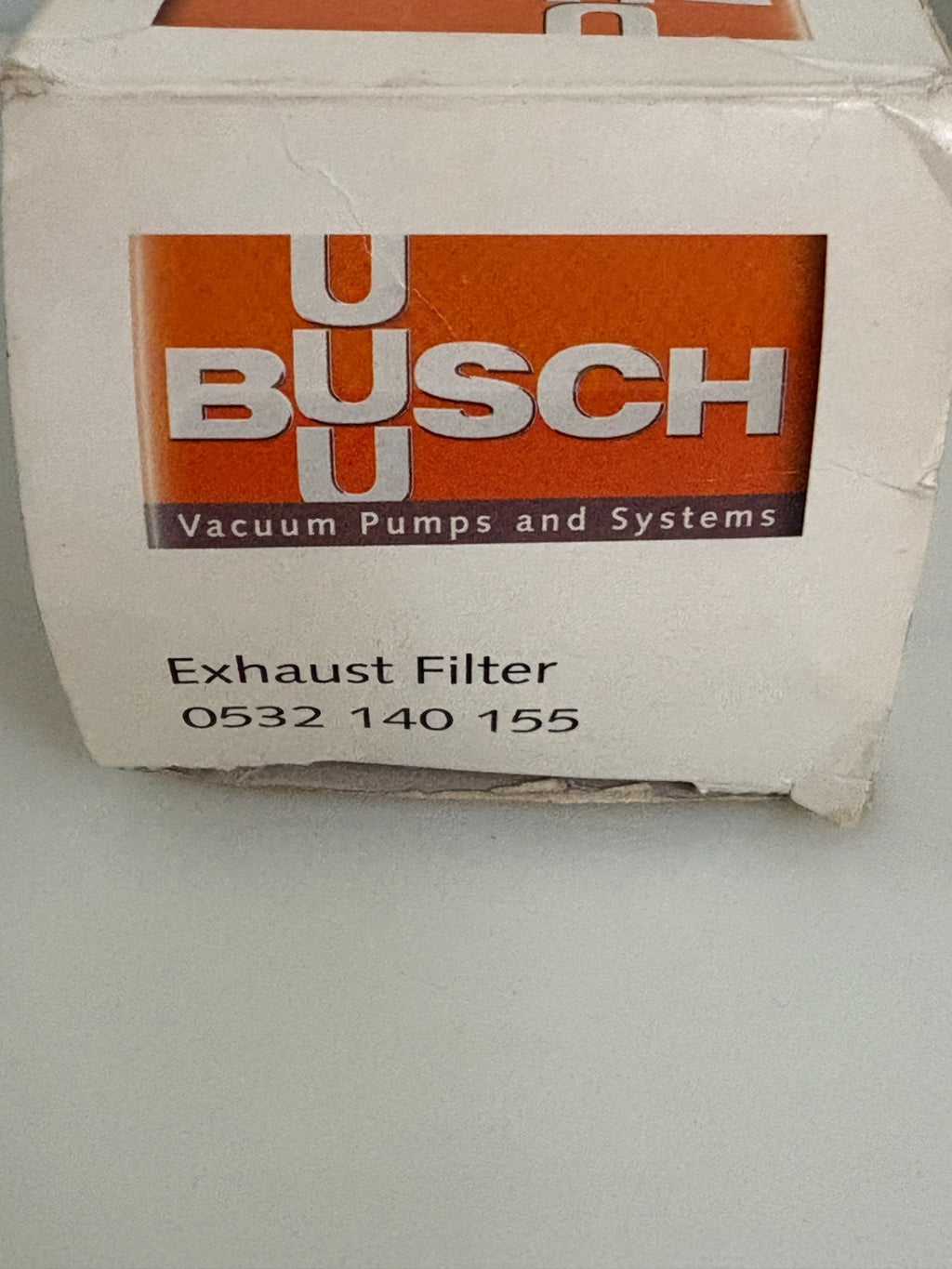 BUSCH EXHAUST FILTER 0532 140 155