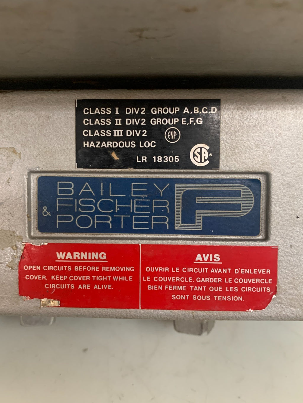 ABB FISHER & PORTER MAGNETIC FLOWMETER SIGNAL CONVERTER 50SM1301CCG2OABHC22