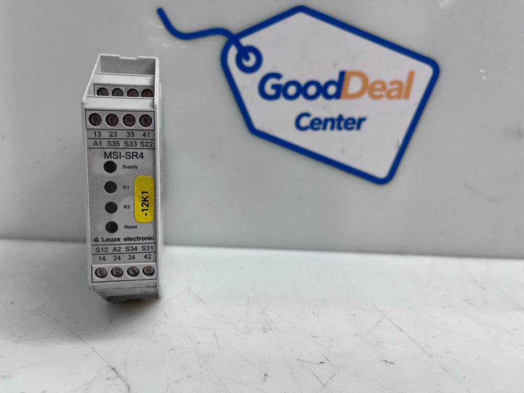 LEUZE ELECTRONIC MSI-SR4 Relay Module 5499861