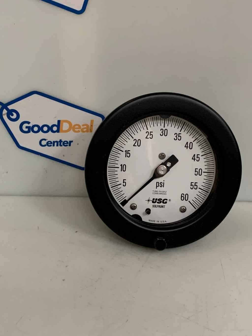 AMETEK USG GAUGE 0-60PSI 4 1/2" #1553570