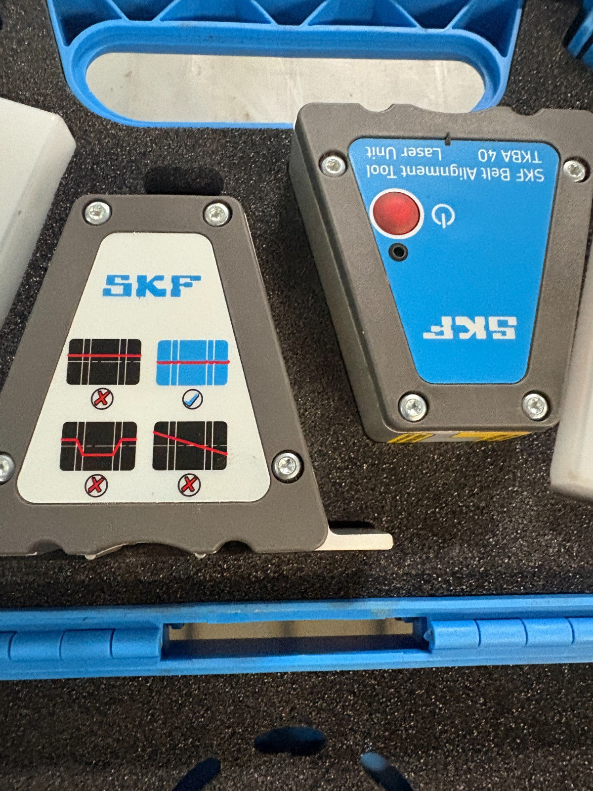 SKF RED LASER VBELT PULLEY AND BELT ALIGNMENT TOOL TKBA 401