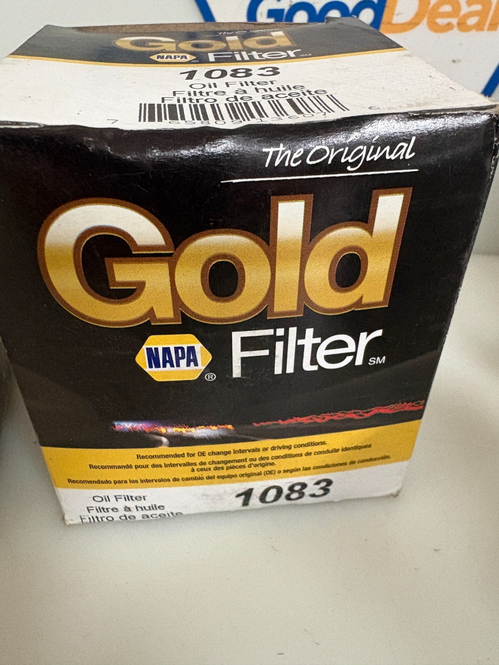 LOT OF 3 NAPA GOLD OIL FILTER #1083