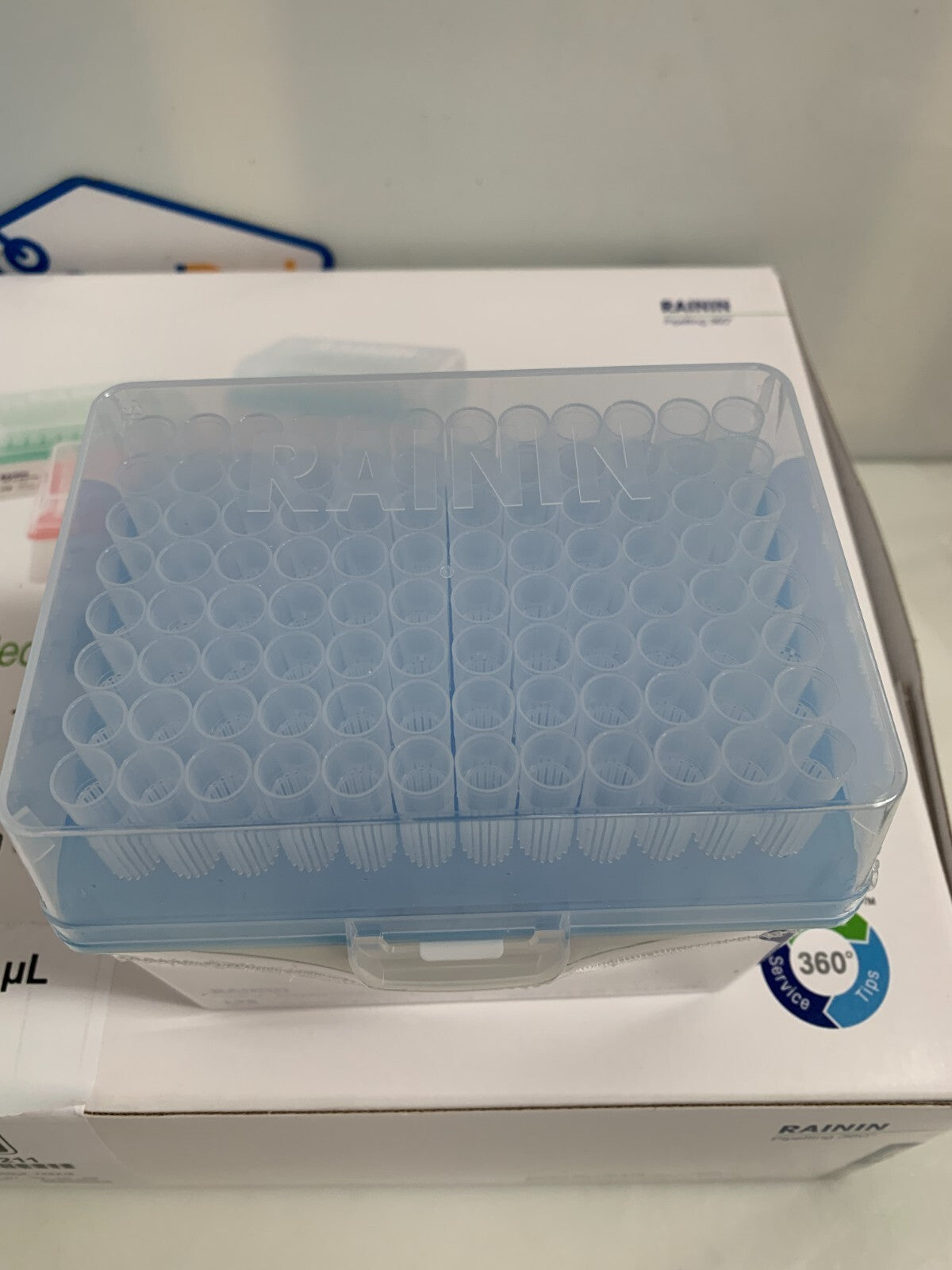 2 BOXES AVAIL METTLER TOLEDO RAININ BIO CLEAN ULTRA PIPETTE TIPS 1000uL 30389211