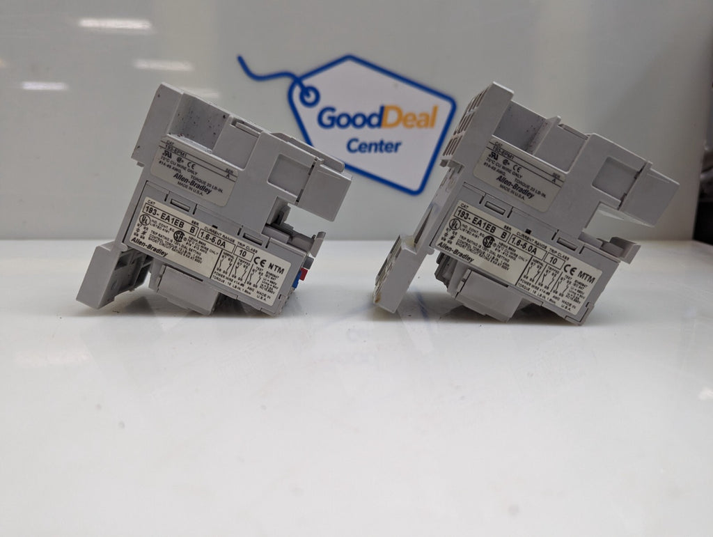 Allen-Bradley 0.32-1.0A Thermal Overload Relay Cat. 193-EA1CB Ser B lot of 20