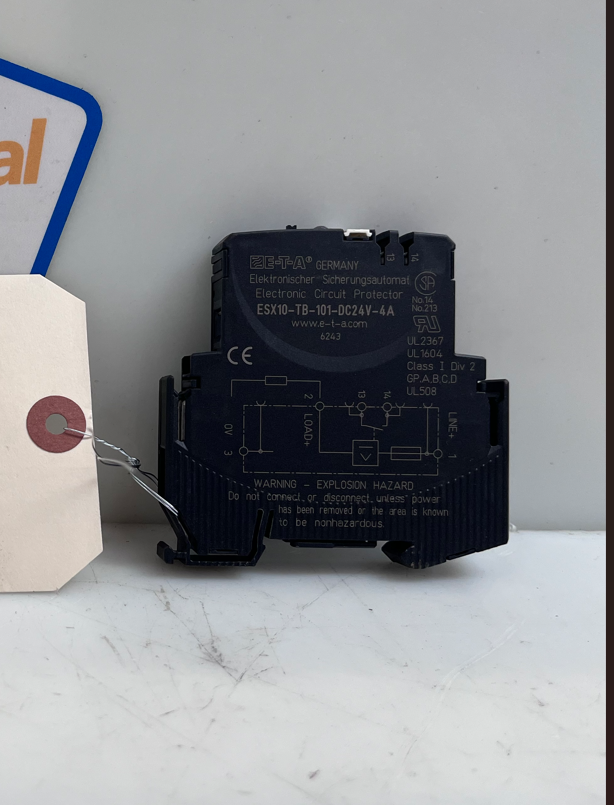 ETA  ESX10-TB-101-DC24V-4A  Electronic Circuit Protector 6243