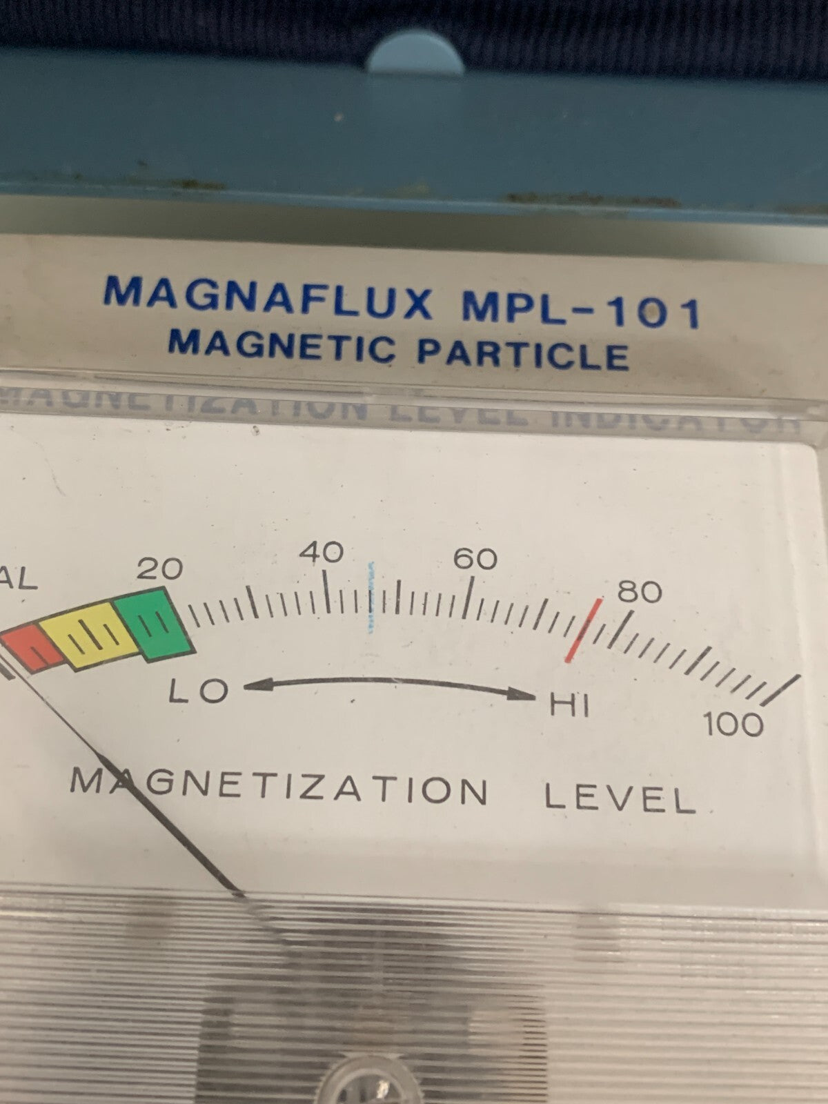 Magnaflux MPL-101 Current Flaw Magnetic Particle Level Indicator No probe As is