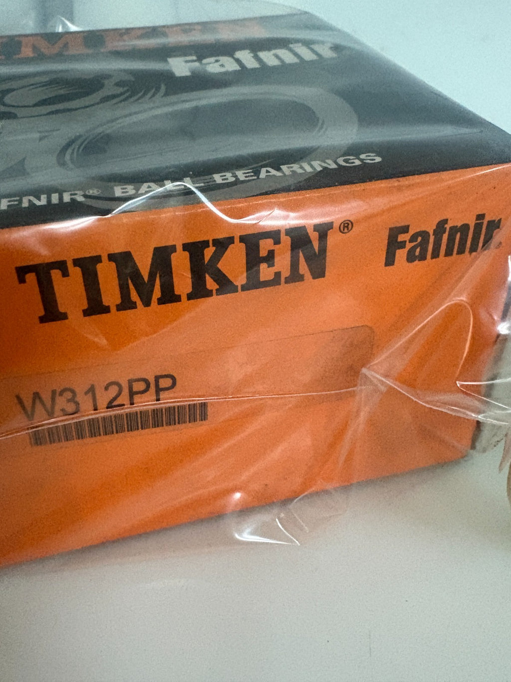 TIMKEN FAFNIR SINGLE ROW BALL BEARING W312PP2