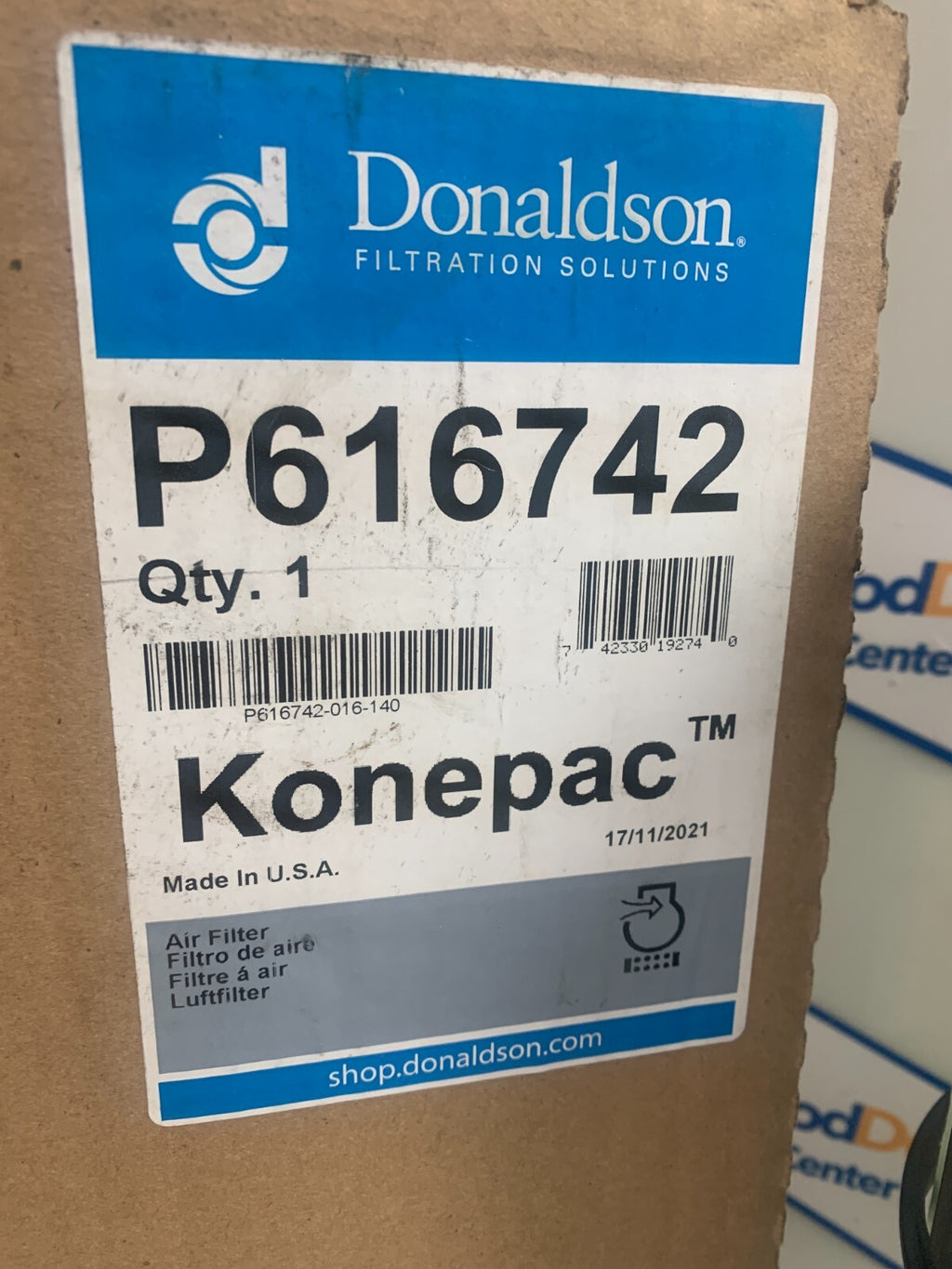 DONALDSON   Air Filter   P616742