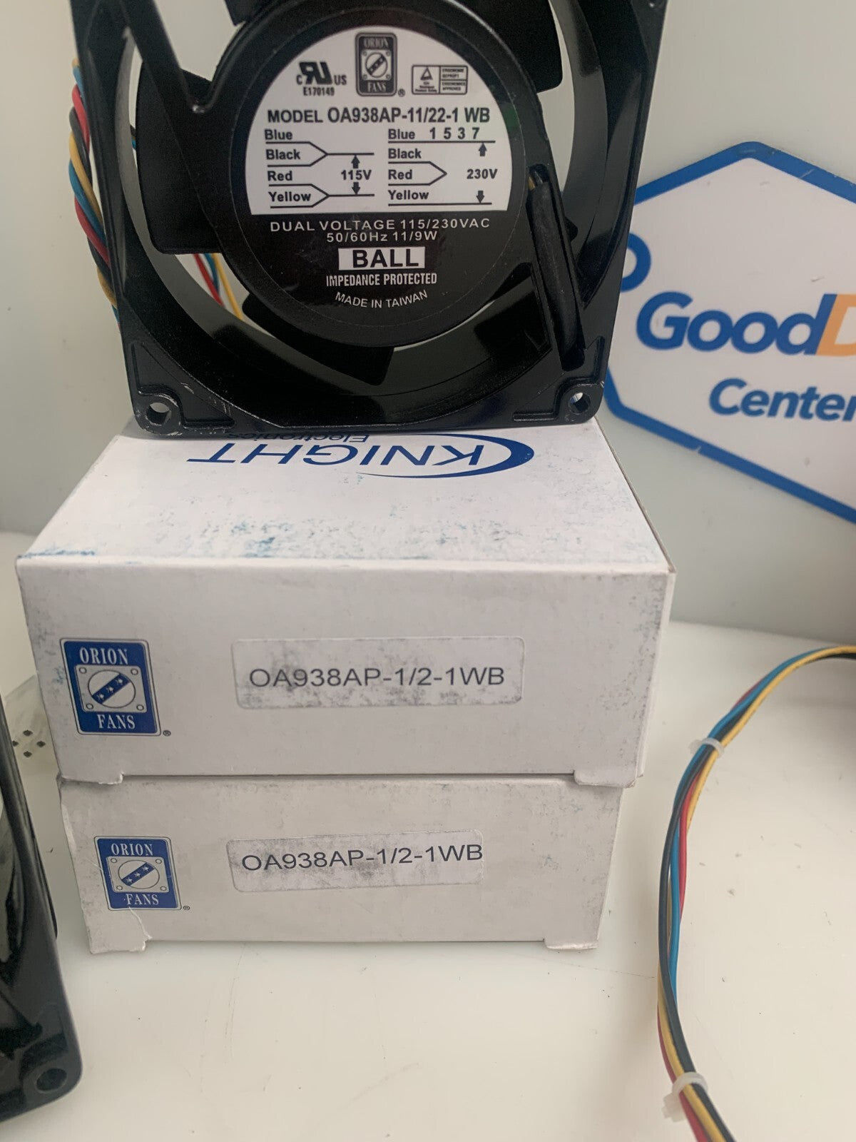 Lot of 5 Orion 0A938AP-1/2-1WB AC Axial2