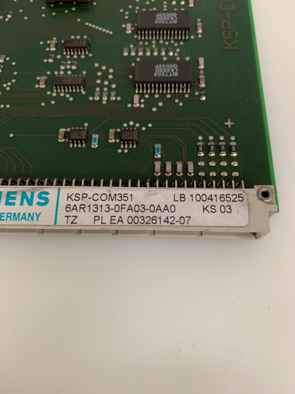 SIEMENS COMMUNICATION BOARD KSP-COM351 6AR1313-0FA00-0AA0